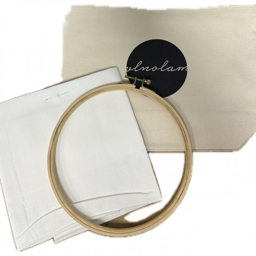 punch needle kit  with interchangeable embroidery needle