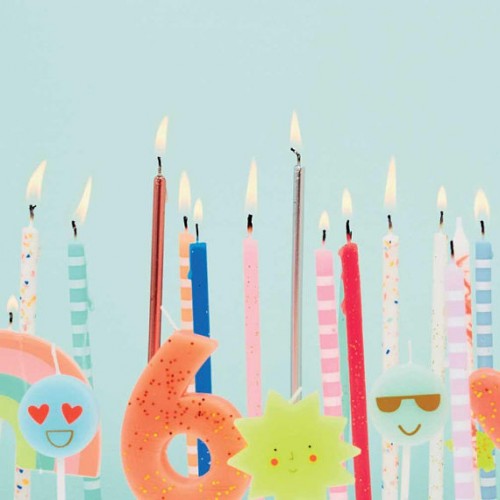 number candle  0-9