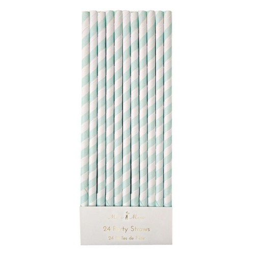 gold foil party paper straws - more colors