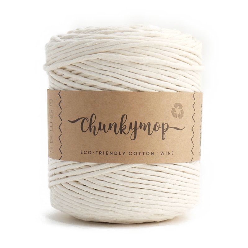 chunkymop Ø 4 mm - natural white 52