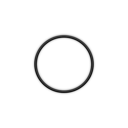 metal ring gold/silver/black/rose gold - black 10 cm