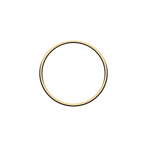 metal ring gold/silver/black/rose gold - gold 10 cm