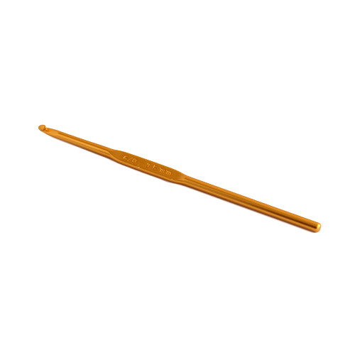 tulip mind golden aluminium crochet hook  2 - 6 mm